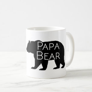 Lantlig pappabjörnmugg kaffemugg