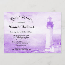 Lantlig purpurfärgad fyrmöhippa inbjudningar