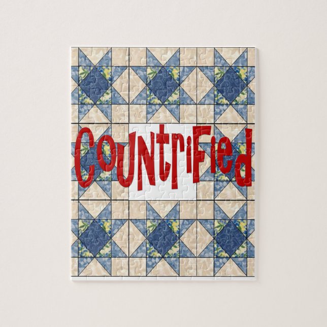 Lantlig  pussel (Vertikal)