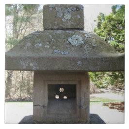 Lantlig riden ut stenlykta kakelplatta