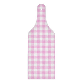Lantlig rosa rutig kök