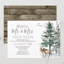 Lantlig skogförlovningsfest inbjudningar