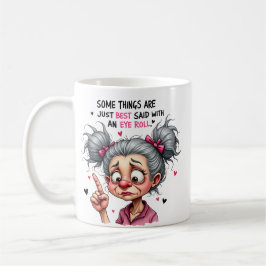 Lantlig Söt Farmor Kaffemugg