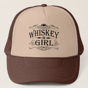 Lantlig Whiskeyflicka Keps