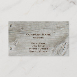 Lantlig Wood visitkort