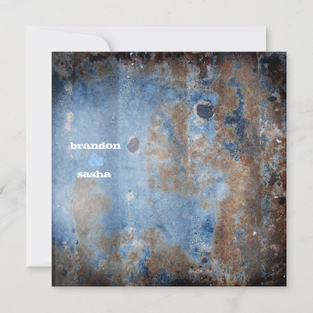 Lantliga | blått för GC | Lusciously Inbjudningar (Framsida)