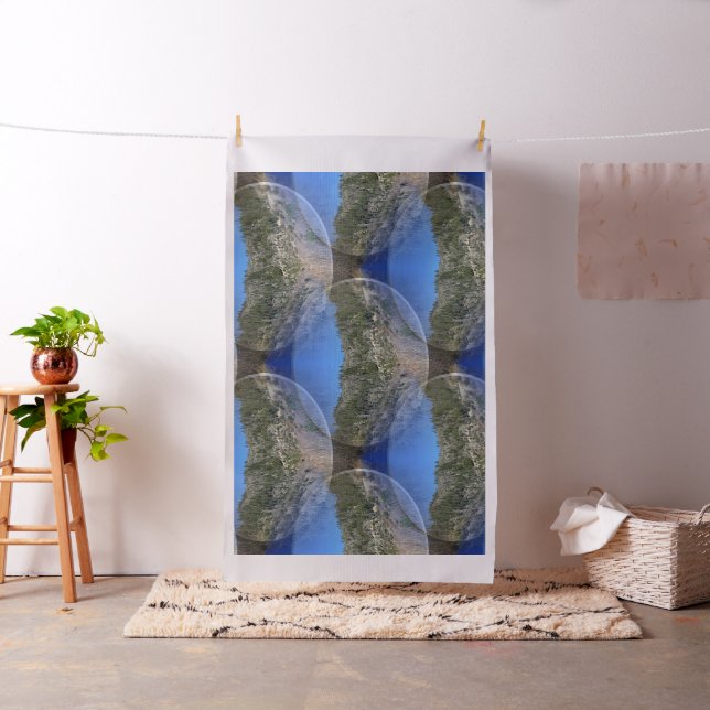 Lantliga bubblor...... tyg (In Situ)
