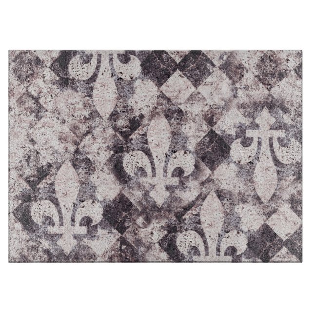 lantliga fleur de lis på diamanten (Framsidan)