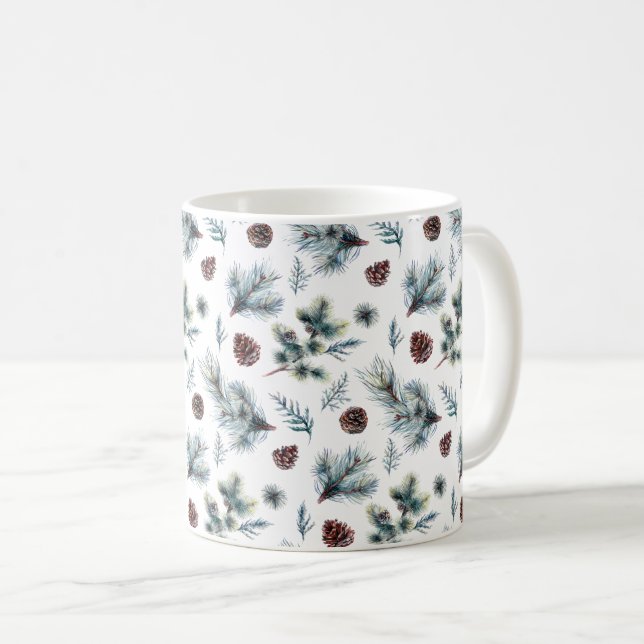 Lantliga kottar för gräsgrengräs kaffemugg (Framsida höger)