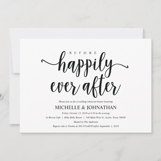 Lantliga Kraft som gifta sig repetition Inbjudningar (Framsida)