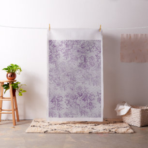lantliga lilor, shabby chic, blek tyg