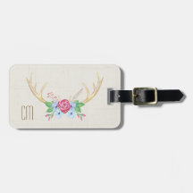 Lantliga vattenfärghjorthorn på kronhjort med