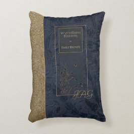 Lantligt bokomslag dämpar Wuthering Heights Prydnadskudde