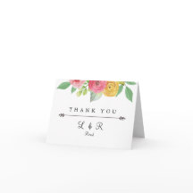 Lantligt chic tackkort