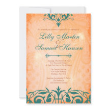 Lantligt inbjudningar för Tuscan krickabröllop