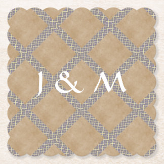 Lantligt kritisera den gråa disponibla underlägg papper