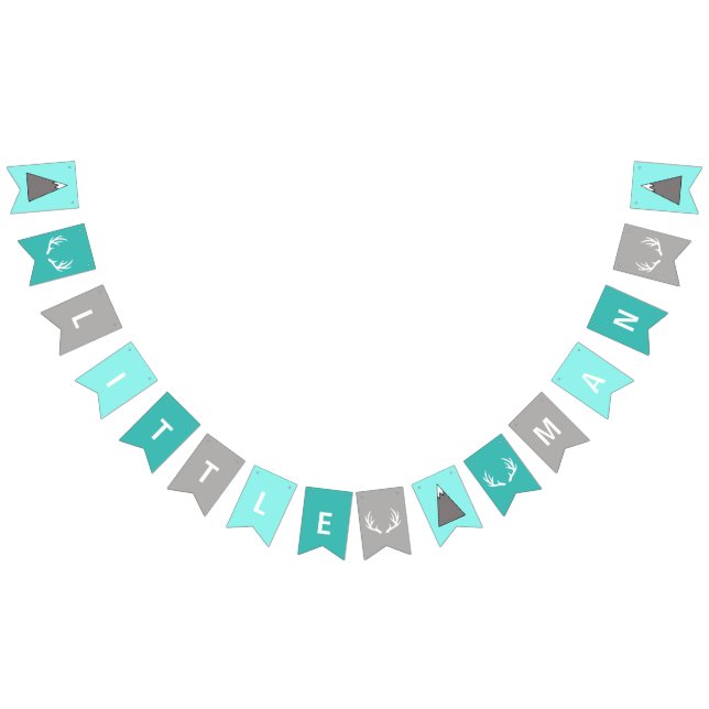 Lantligt lite manpartybaner vimplar (Alla)