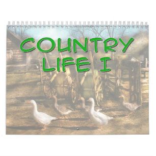 Lantligt liv I Kalender