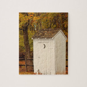 Lantligt - Outhouse - när naturappeller Pussel