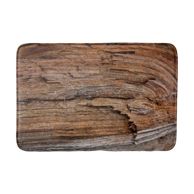 Lantligt trä badrumsmatta (Framsidan)