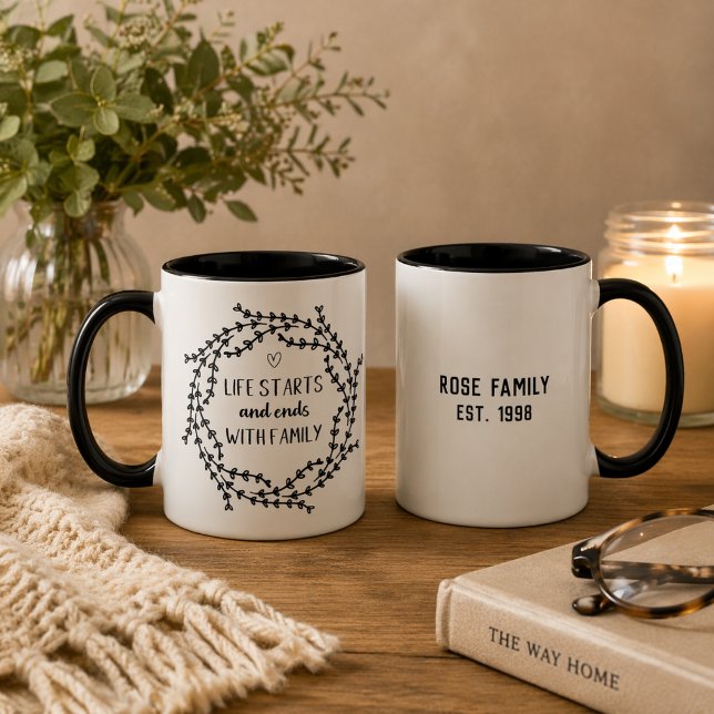 Lantliv börjar och slutar med familjens kaffemugg (Skapare uppladdad)