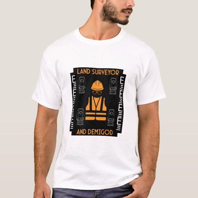 lantmätare t shirt (Framsida)