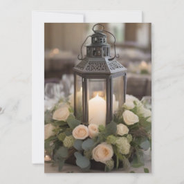 Lantörblomsterarrangemang i rustik stil Kort