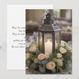 Lantörblomsterarrangemang i rustik stil Kort