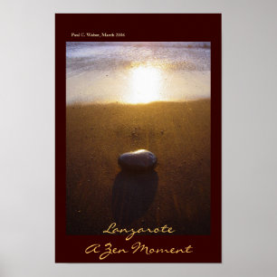 Lanzarote: Ett Zenögonblick Poster