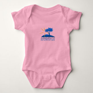 Lanzarote info baby t t-shirt