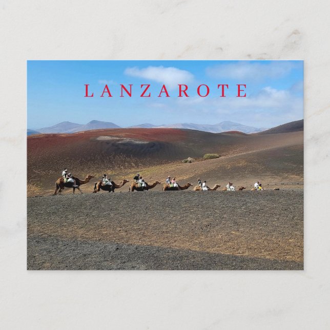 Lanzarote-kameravyvyvykort Vykort (Framsida)
