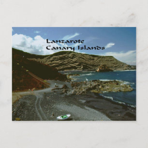 Lanzarote kanariefågelöar vykort
