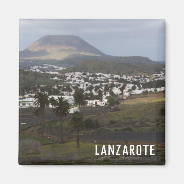 Lanzarote liggande magnet (Framsidan)