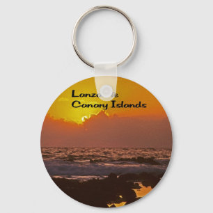 Lanzarote solnedgång nyckelring
