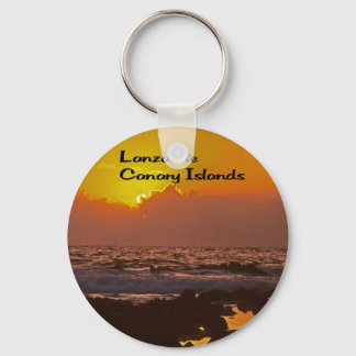 Lanzarote Sunset Nyckelring