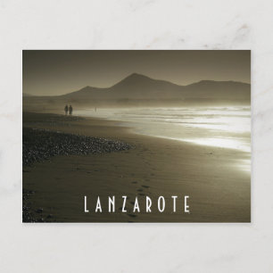 Lanzarote-vykort - Playa de Famara Vykort