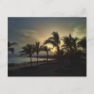 Lanzerote Sunset Vykort