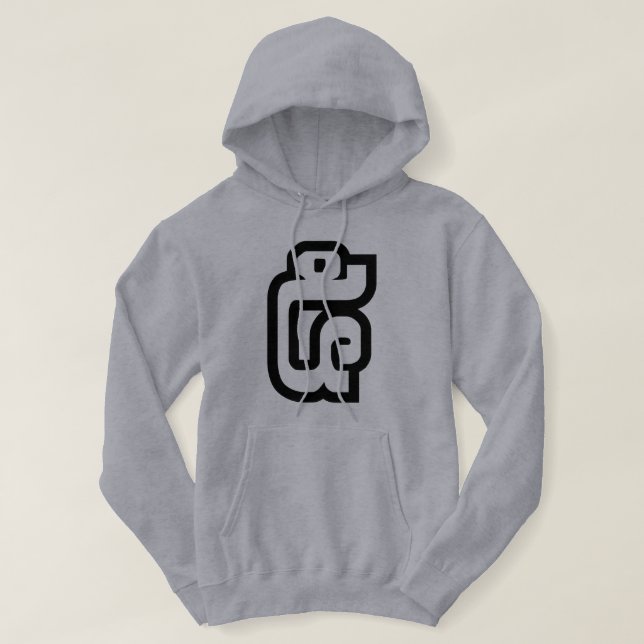 Lao/Laos nummer 5/5/໕ (Haa/Ha) laotiska Hoodie (Design framsida)