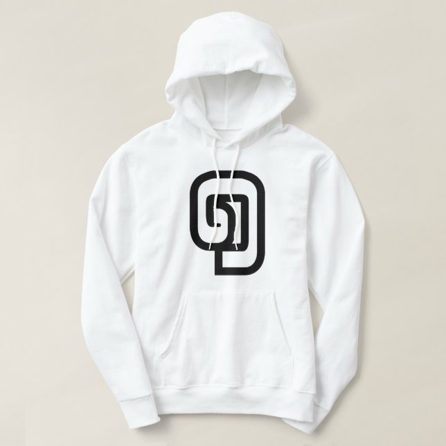 Lao/Laos nummer ett / 1 / ໑ (Nung/Nueng) Laotian Hoodie (Design framsida)