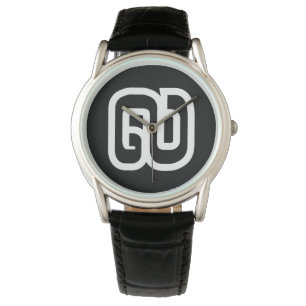 Lao/Laos nummer nio / 9 / ໙ (Kao/Gao) laotier Armbandsur