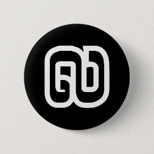 Lao/Laos nummer nio / 9 / ໙ (Kao/Gao) laotier Knapp