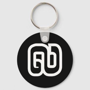 Lao/Laos nummer nio / 9 / ໙ (Kao/Gao) laotier Nyckelring