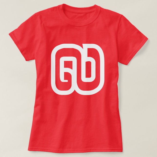 Lao/Laos nummer nio / 9 / ໙ (Kao/Gao) laotier T Shirt (Design framsida)