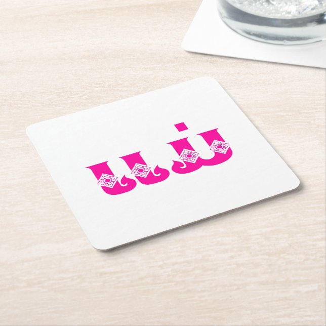 Lao Mor - ແ ມ່ / Mae - Laotian / Laos Language Underlägg Papper Kvadrat (Vinklad)