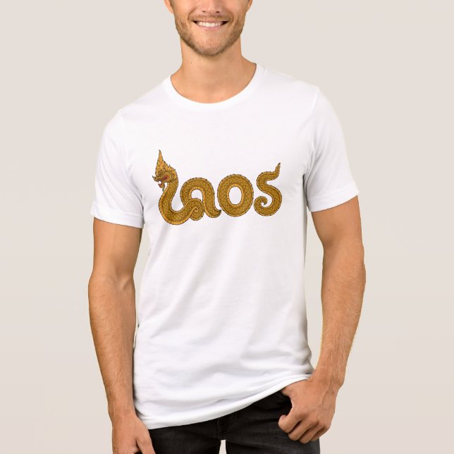lao naga t shirt (Framsida)