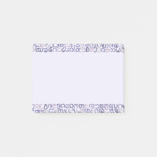 Lao Post-it Block