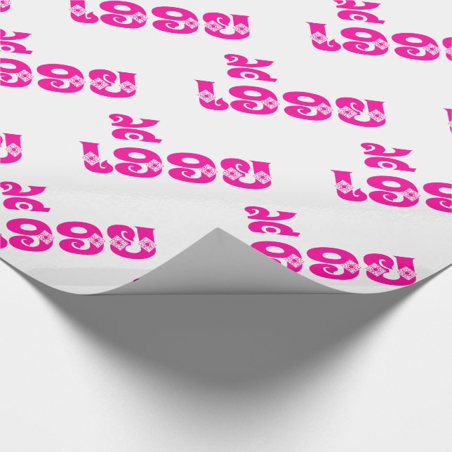 Lao syster - ເອື້ອຍ  / Euony - Laotiska / Laos Presentpapper (Hörn)