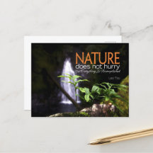 Lao Tzu inspirationcitat "Natur"