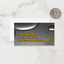 Lao Tzu inspirationsoffert "Intelligence"