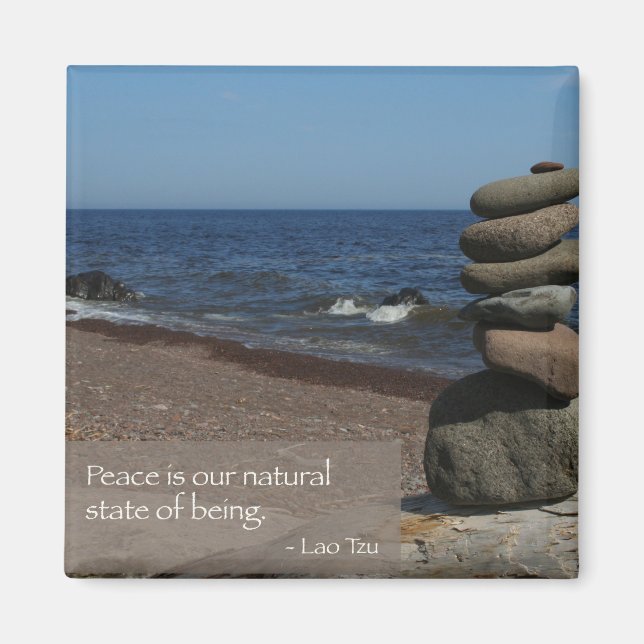 Lao Tzu Ord of Wisdom Magnet (Framsidan)